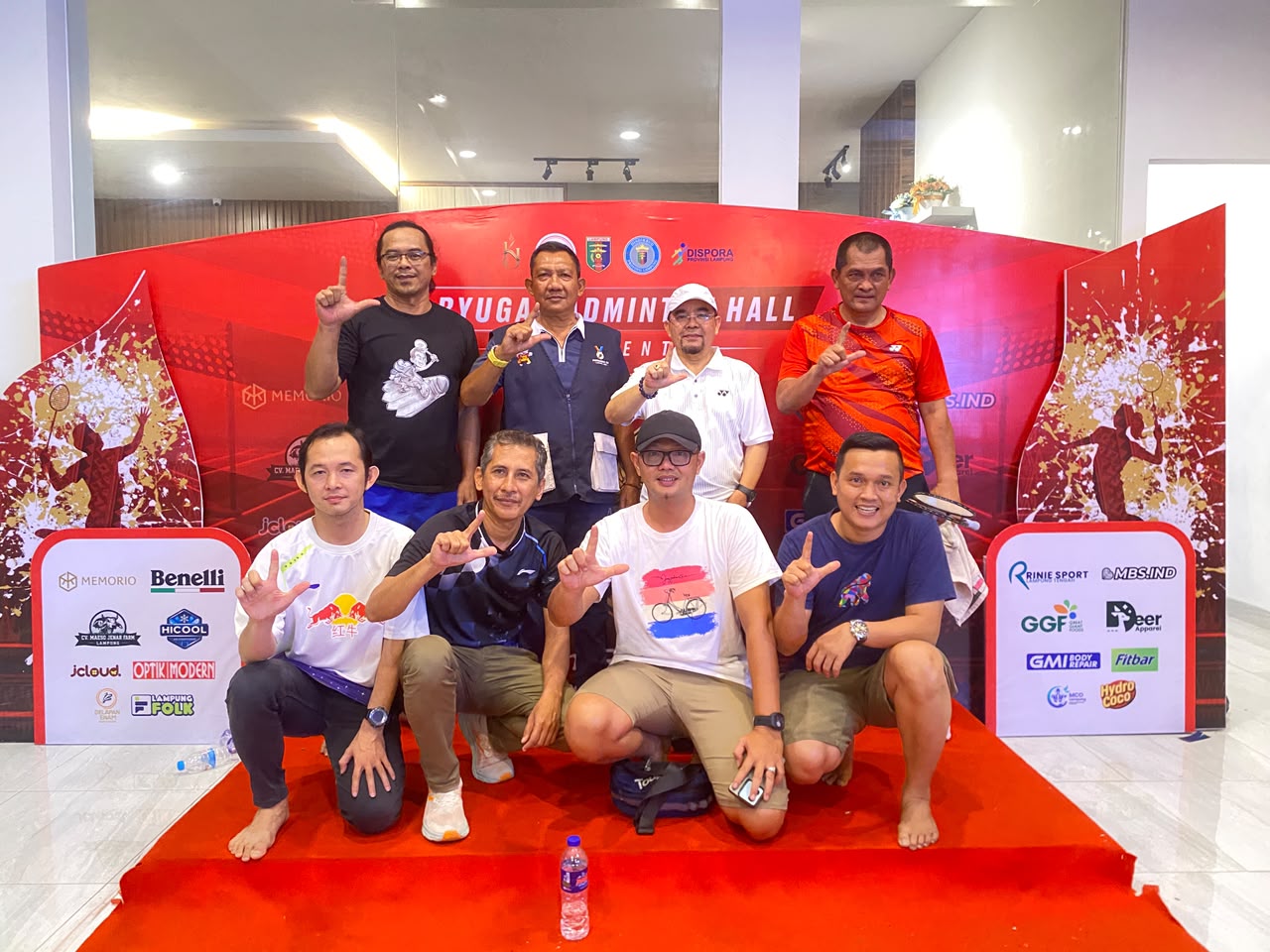 Dirut RSUDAM Imam Ghozali Apresiasi Bulutangkis Gubernur Cup Jelang Porwanas