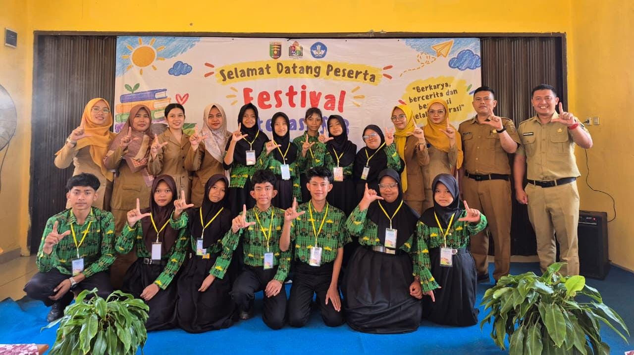 SLBN Mesuji Raih Lima Piala di Festival Literasi