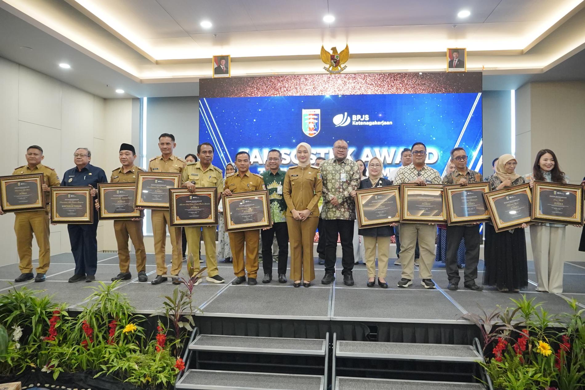 Sesuai Arahan Wali Kota Eva Dwiana, Way Halim Permai Raih Juara II Jamsostek Award Lampung