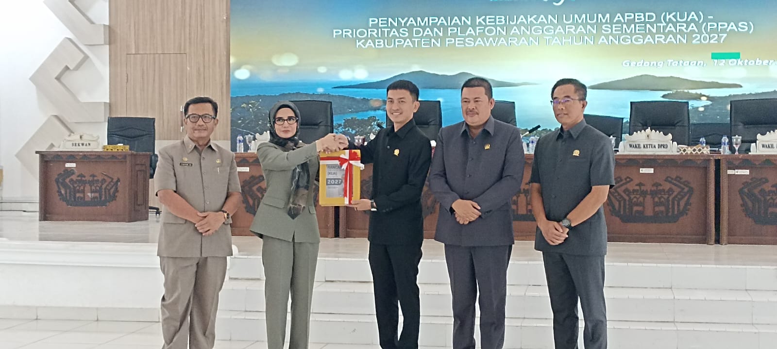 Paripurna KUA-PPAS 2027, Bupati Nanda Tekankan Anggaran Harus Pro Rakyat
