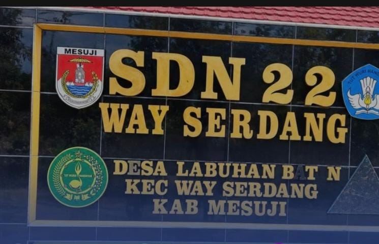 Pembangunan Revitalisasi SDN 22 Way Serdang Berjalan Lancar
