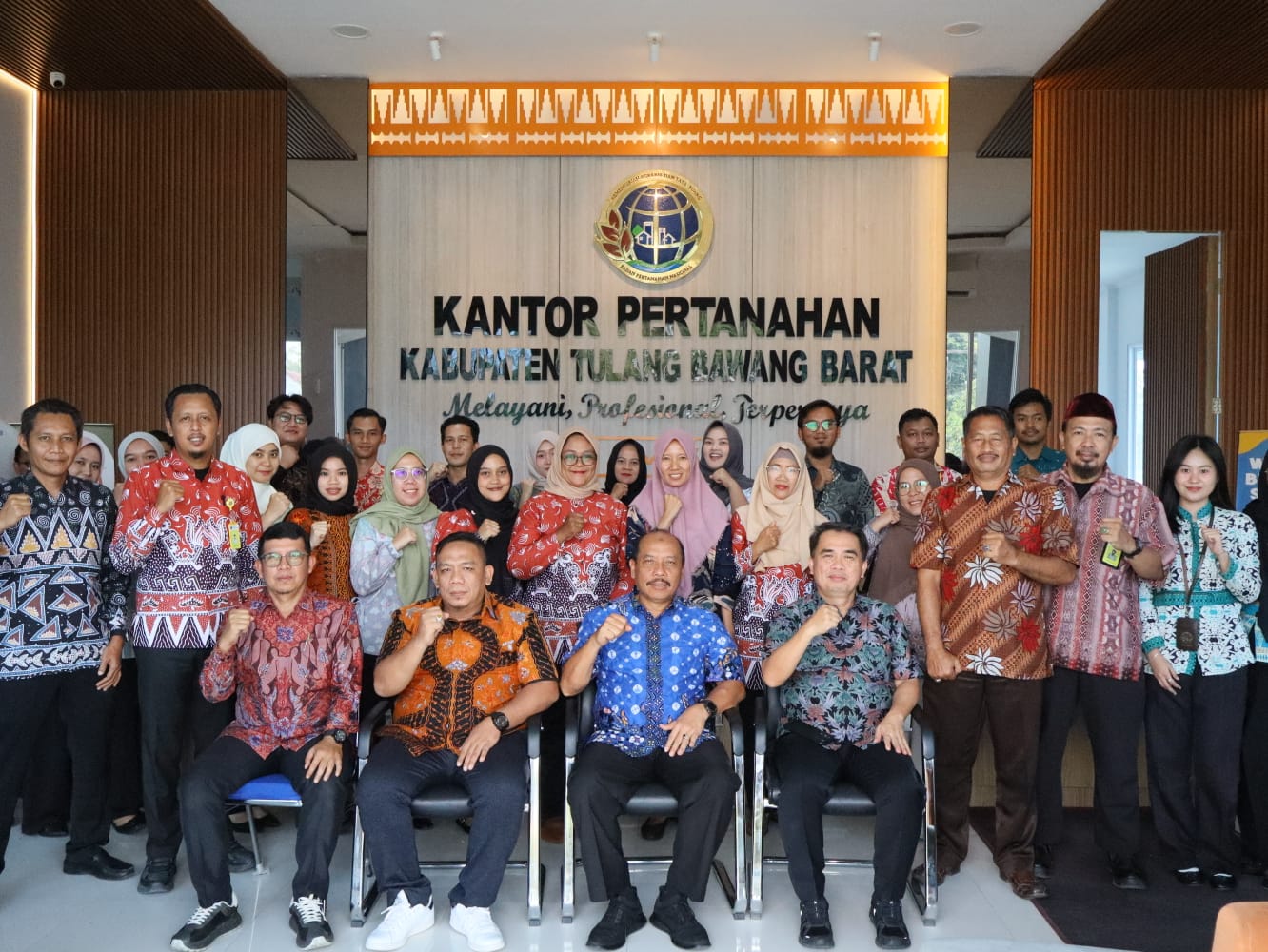 Kanwil BPN Lampung Turun ke Tubaba, Evaluasi Kinerja dan Kualitas Layanan Pertanahan