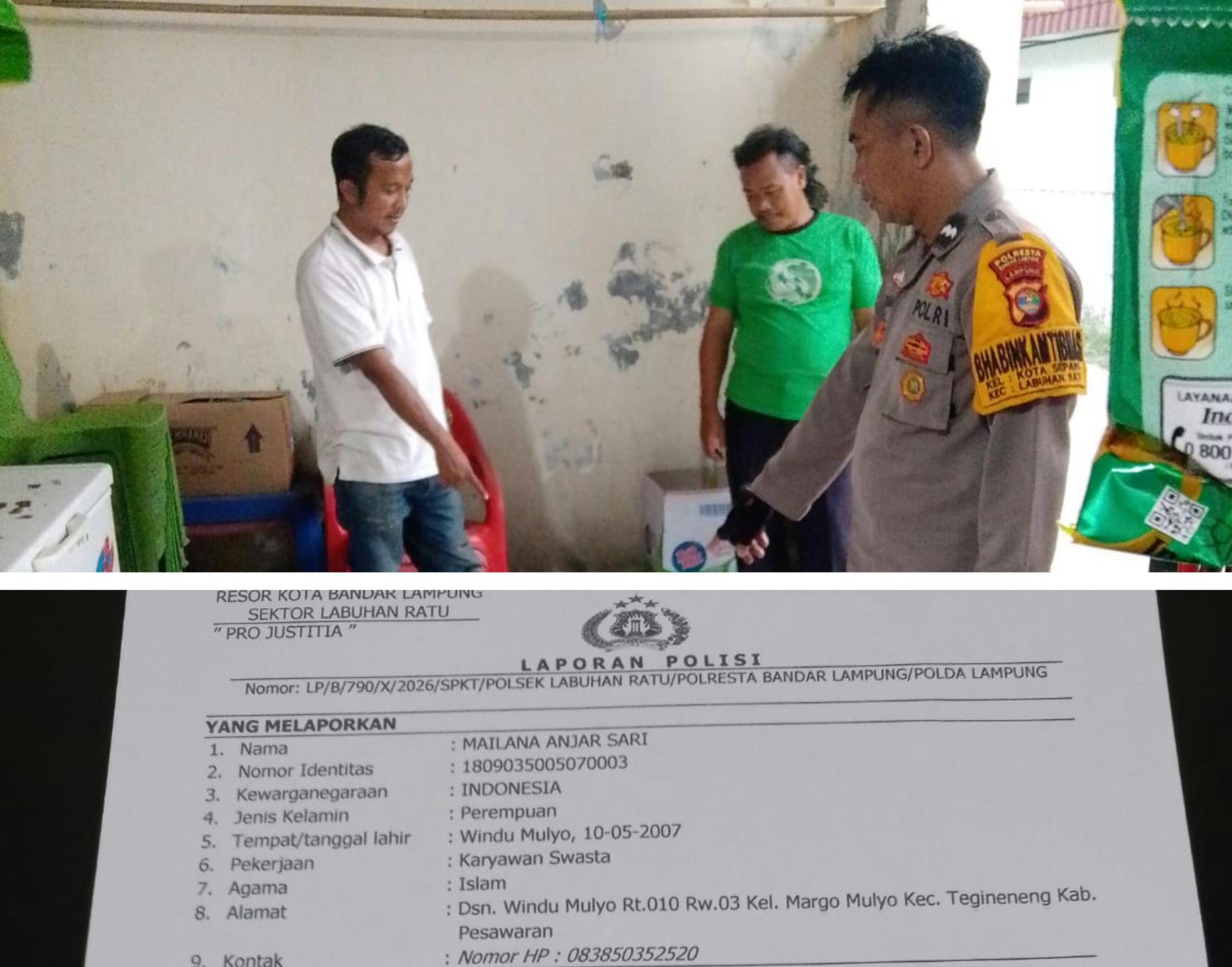Honda Beat Milik Warga Kota Sepang Raib, Kerugian Ditaksir Rp22 Juta