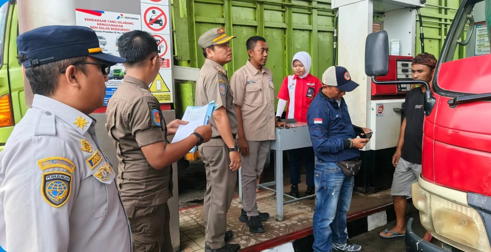 Pemkab Mesuji Awasi Penyaluran Solar Bersubsidi di SPBU