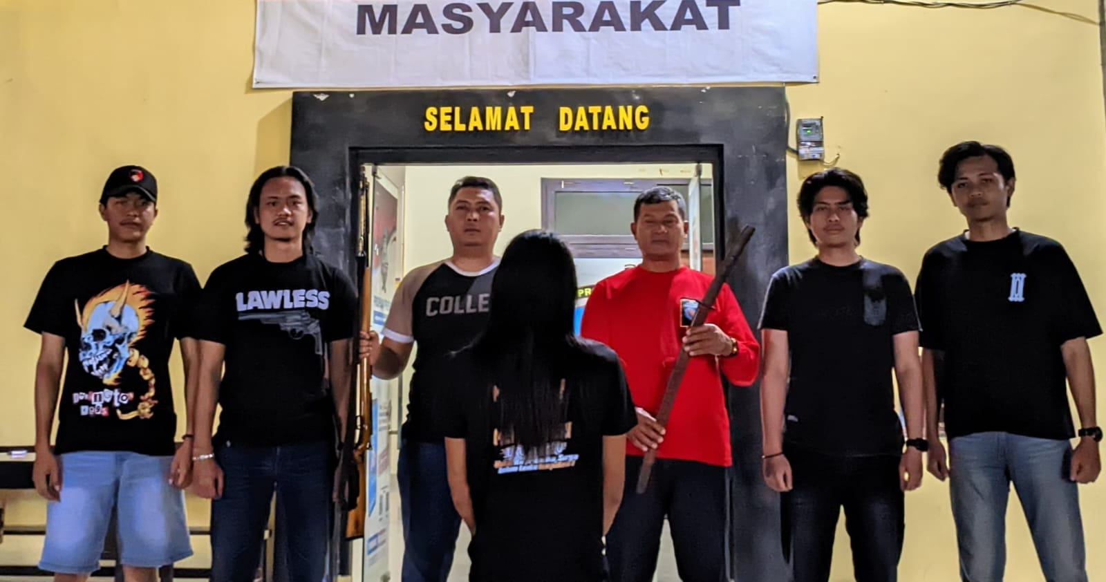   Dipimpin Langsung Kapolsek, Polsek Pulau Panggung Tangkap Pelaku Penganiayaan Berat