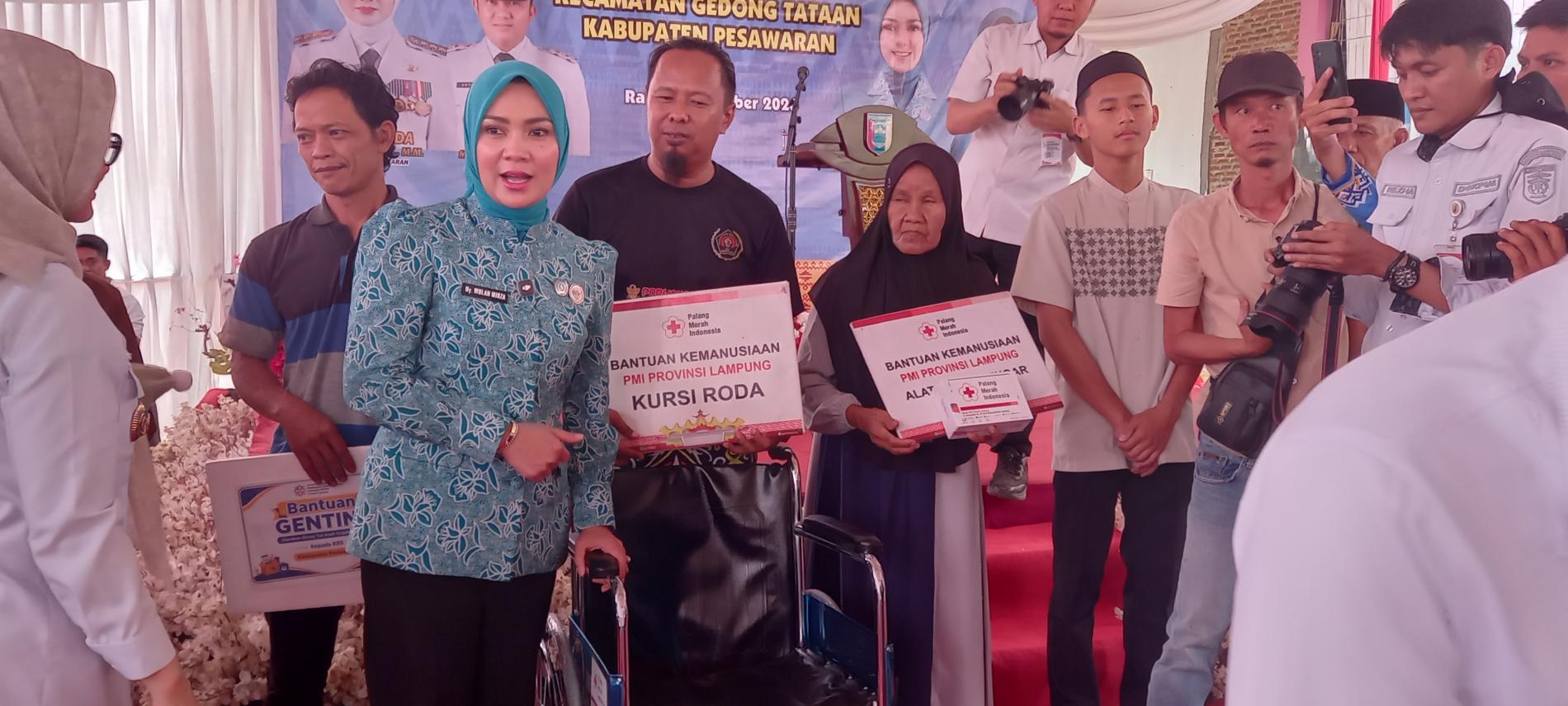 Ketua TP PKK Lampung Apresiasi Peluncuran Desa TAPIS di Pesawaran