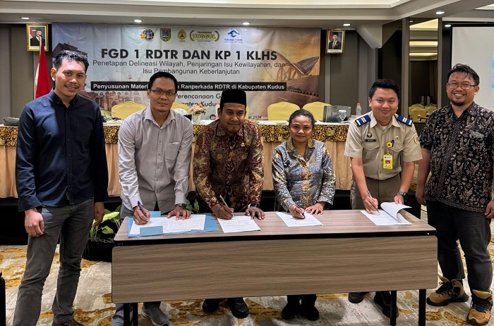 Genjot Iklim Investasi, Pemkab Kudus dan PWK USM Petakan Tata Ruang Kawasan Gebog